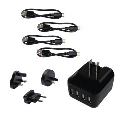 USB Charging Bundle (4-port, 48W, Global) (228-8808)